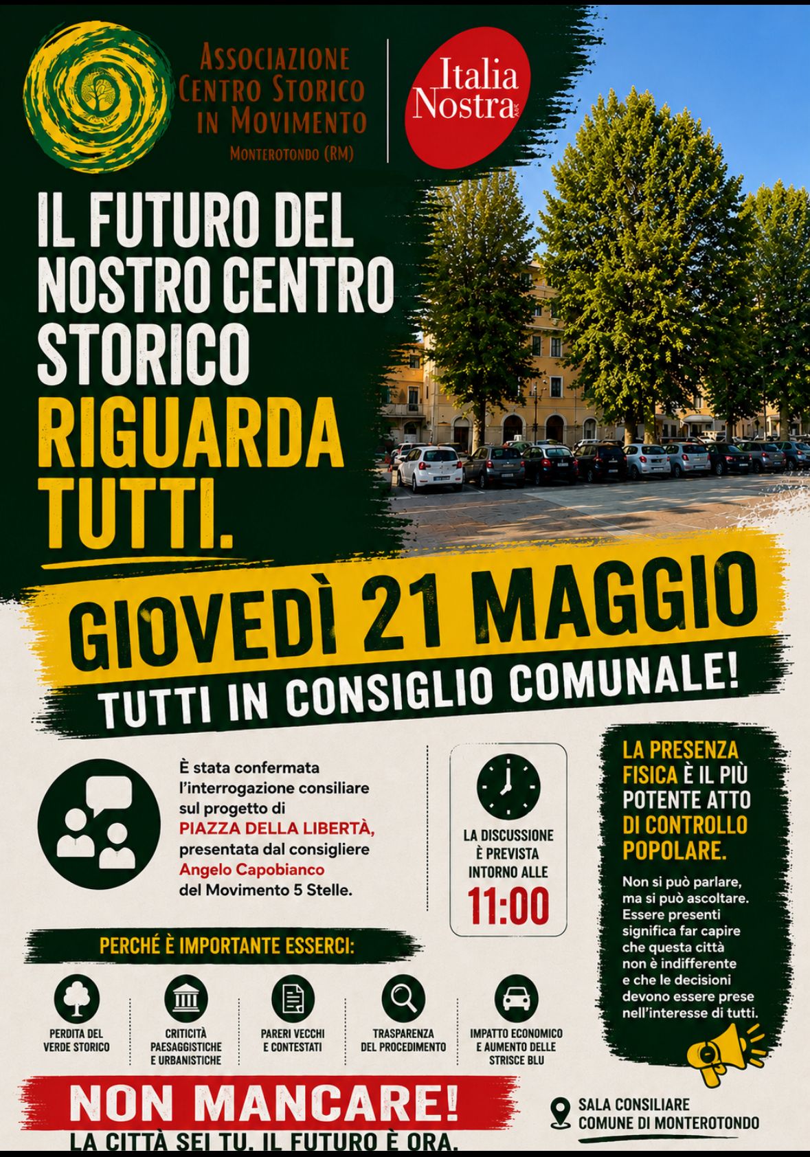 Locandina interrogazione 21 maggio